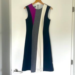 NWT Judith & Charles Colour Blocked Dress Sleeveless Size 6